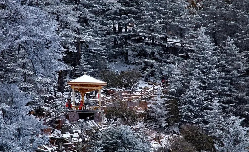 迎冬奥·游四川｜雪落满螺髻，遇见一场冬日绝色！
