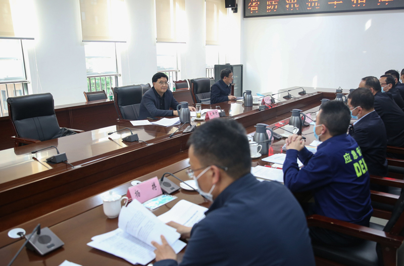 尧斯丹主持召开省防指专题会议「相关图片」